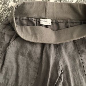 Allen Allen linen crop pants
